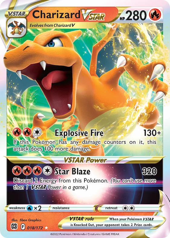 Charizard VSTAR #18 – Brilliant Stars