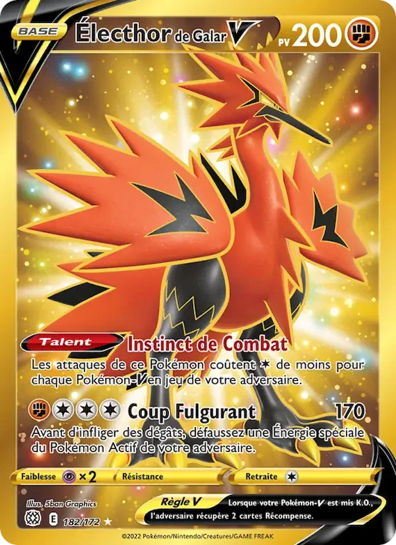 Électhor de Galar V 182 – Stars Étincelantes