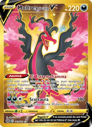 Moltres di Galar V 183 – Astri Lucenti