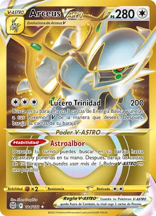 Arceus V-ASTRO 184 – Astros Brillantes
