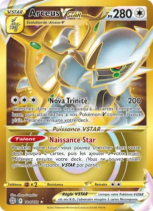 Arceus VSTAR 184 – Stars Étincelantes