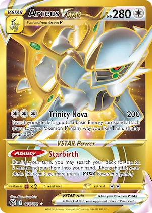 Arceus VSTAR #184 – Brilliant Stars
