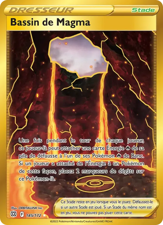 Bassin de Magma 185 – Stars Étincelantes