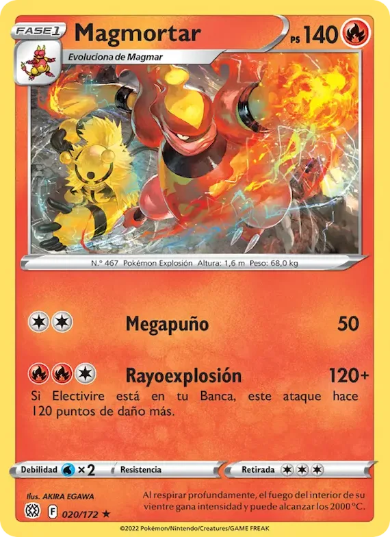 Magmortar 20 – Astros Brillantes