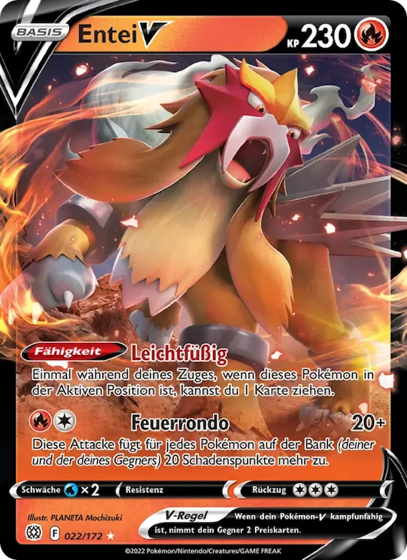 Entei V 22 – Strahlende Sterne