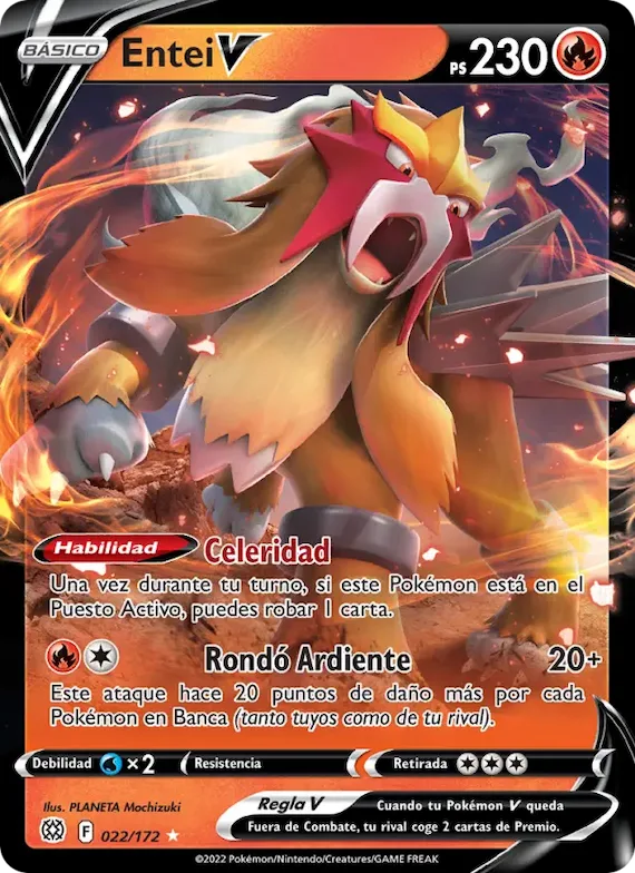 Entei V 22 – Astros Brillantes