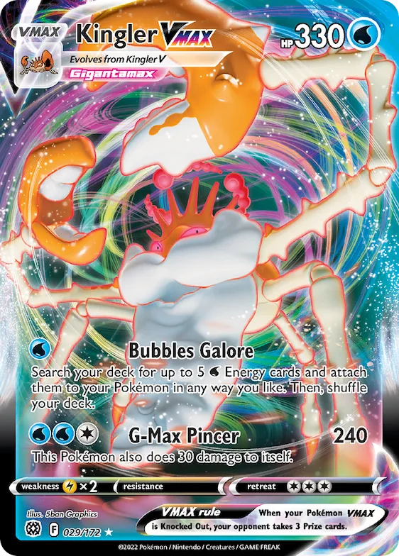 Kingler VMAX #29 – Brilliant Stars