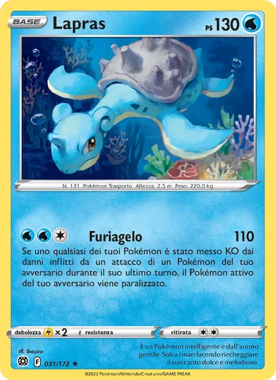 Lapras 31 – Astri Lucenti