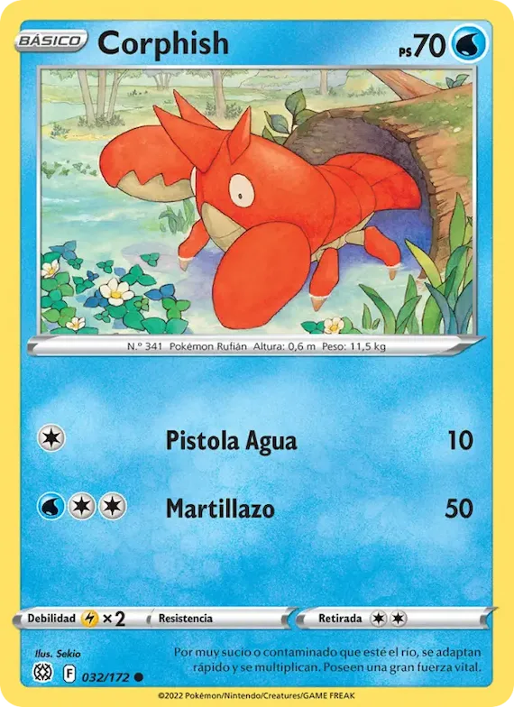 Corphish 32 – Astros Brillantes