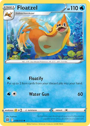Floatzel #39 – Brilliant Stars