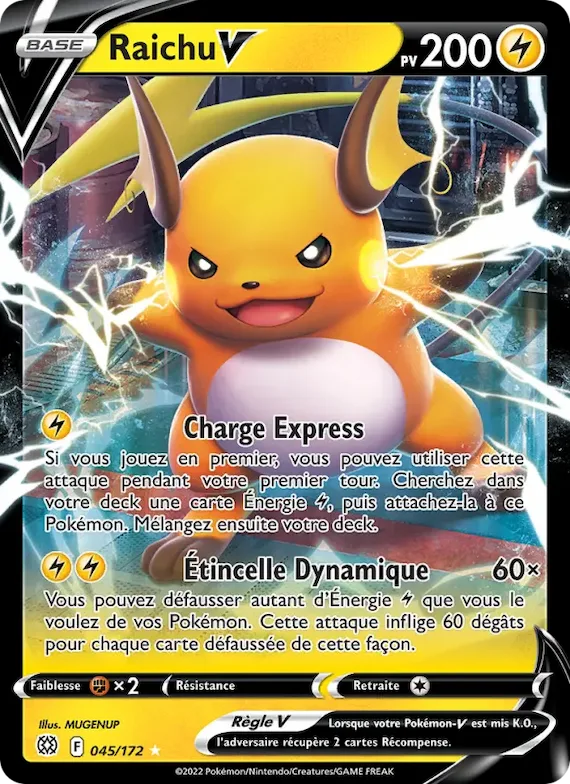Raichu V 45 – Stars Étincelantes