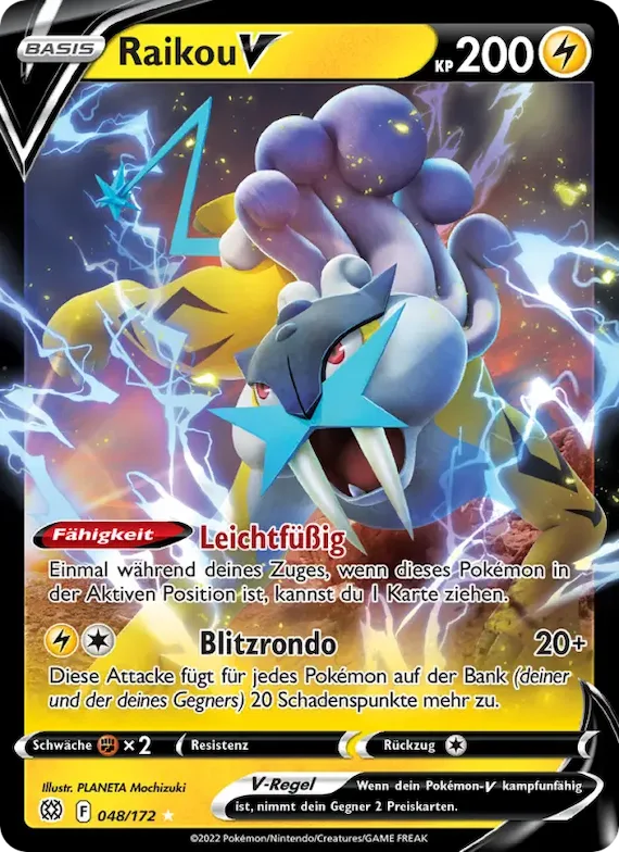 Raikou V 48 – Strahlende Sterne