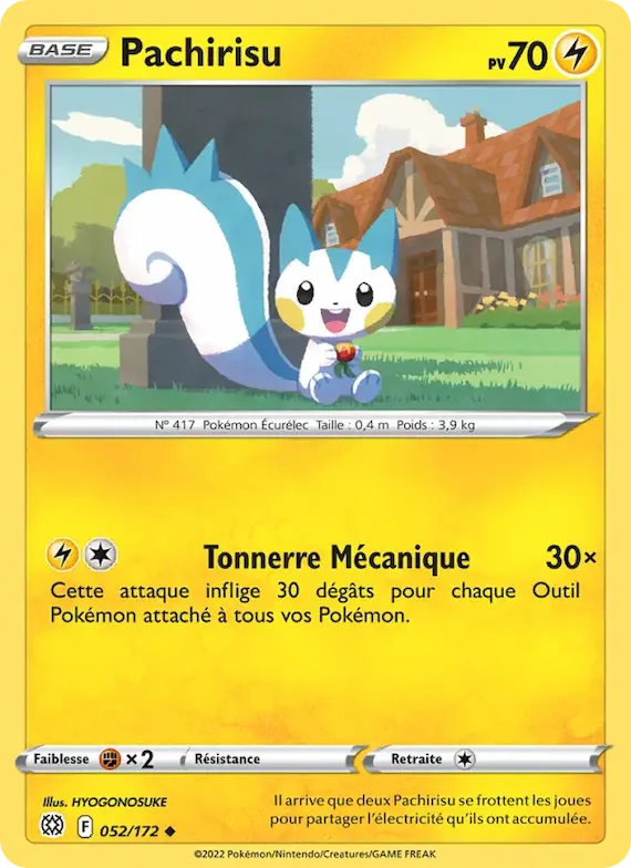Pachirisu 52 – Stars Étincelantes