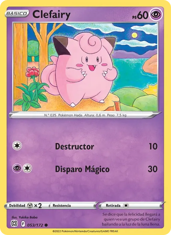 Clefairy 53 – Astros Brillantes