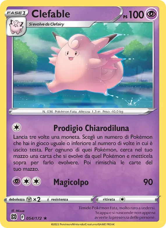 Clefable 54 – Astri Lucenti