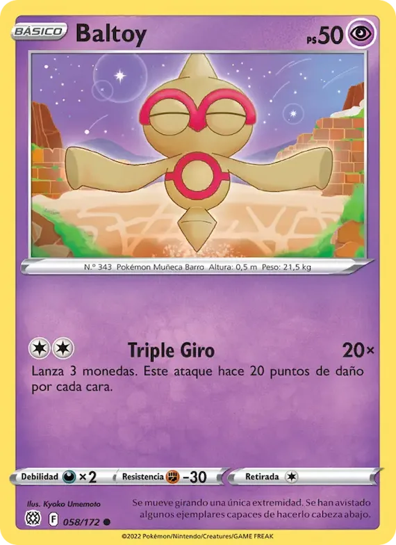 Baltoy 58 – Astros Brillantes