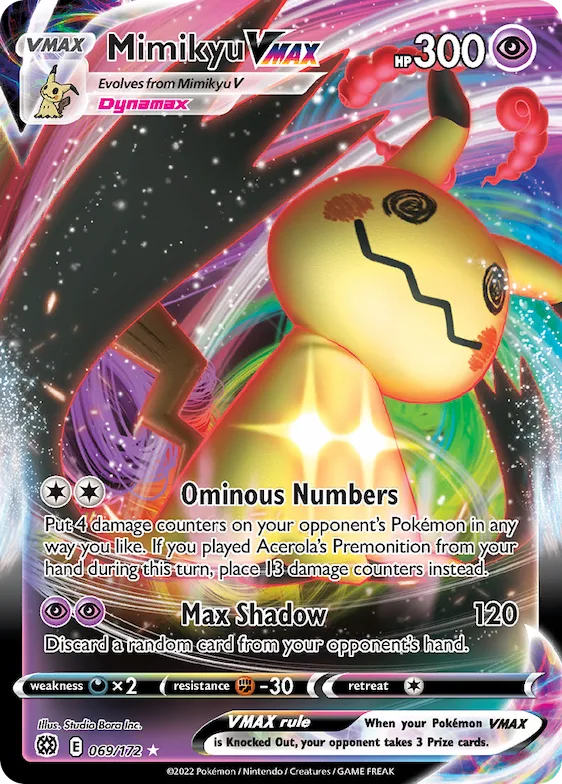 Mimikyu VMAX #69 – Brilliant Stars