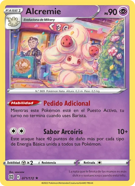Alcremie 71 – Astros Brillantes