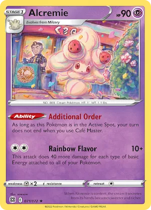 Alcremie #71 – Brilliant Stars