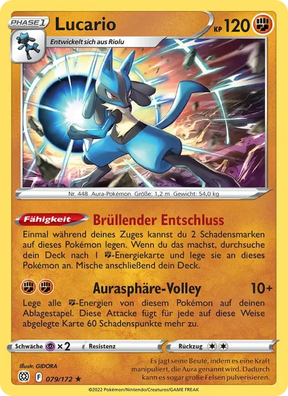 Lucario 79 – Strahlende Sterne