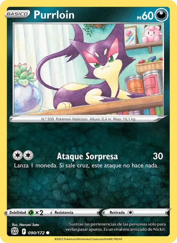 Purrloin 90 – Astros Brillantes