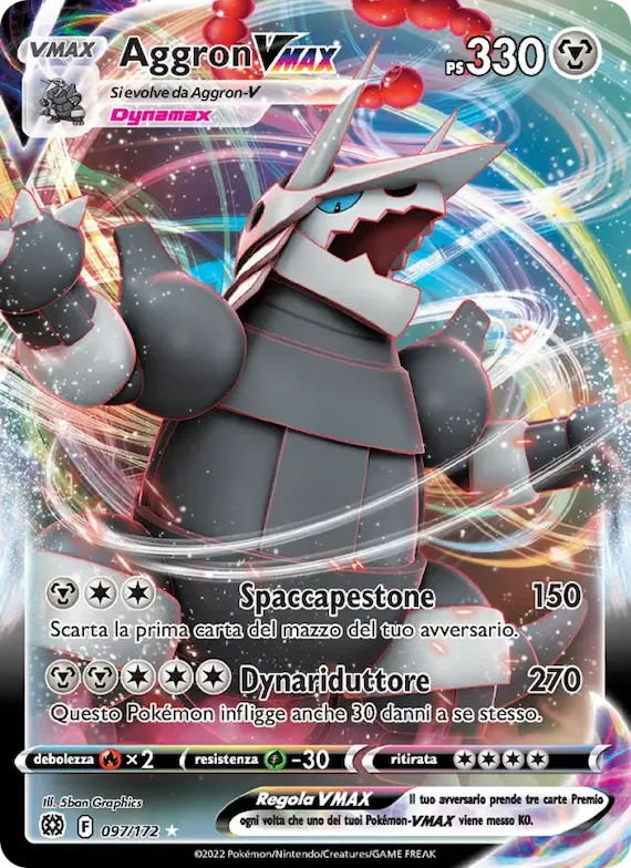 Aggron VMAX 97 – Astri Lucenti