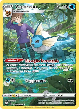 Vaporeon TG02 – Astri Lucenti Galleria Allenatori