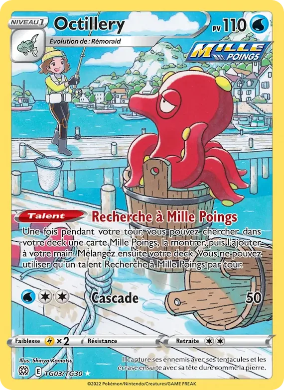 Octillery TG03 – Stars Étincelantes Galerie de Dresseurs