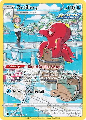 Octillery #TG03 – Brilliant Stars Trainer Gallery
