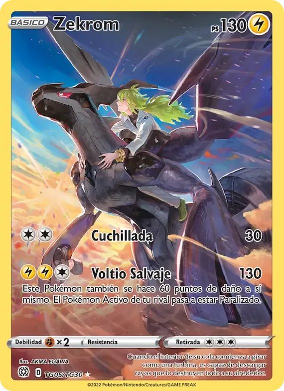 Zekrom TG05 – Astros Brillantes Galería de Entrenador