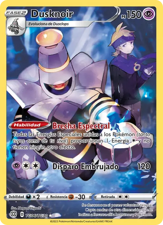 Dusknoir TG06 – Astros Brillantes Galería de Entrenador