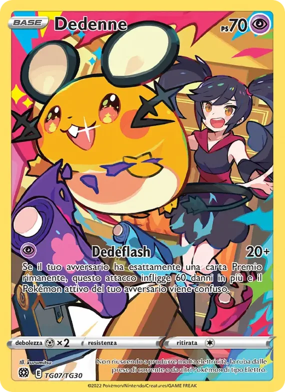 Dedenne TG07 – Astri Lucenti Galleria Allenatori