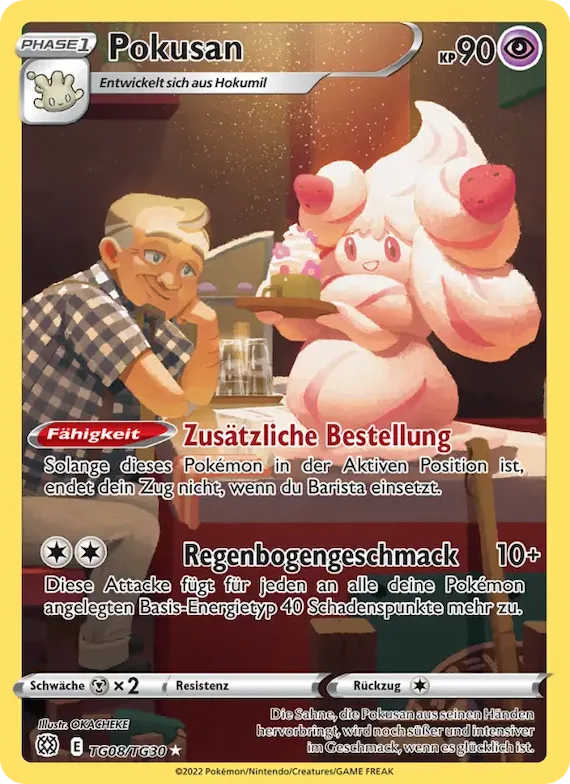 Pokusan TG08 – Strahlende Sterne Trainer-Galerie