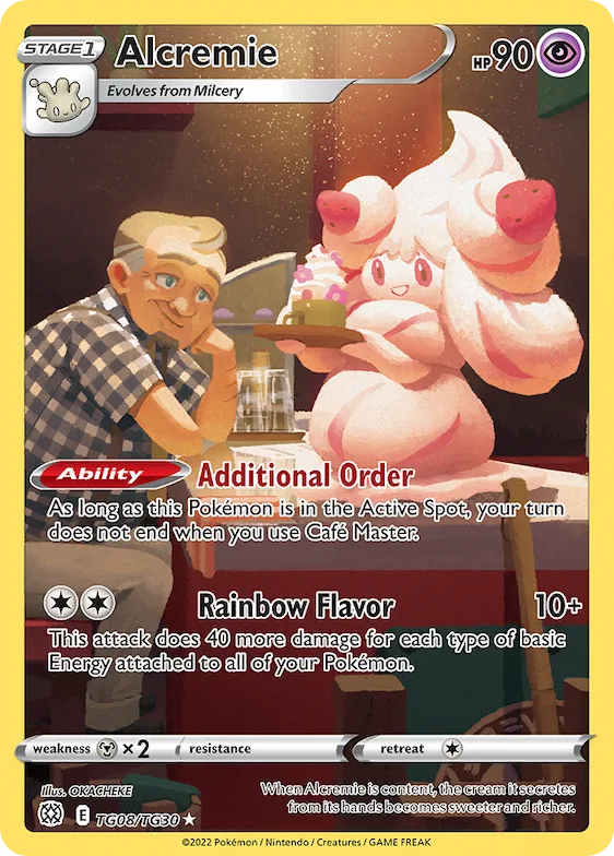Alcremie #TG08 – Brilliant Stars Trainer Gallery