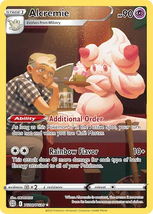 Alcremie #TG08 – Brilliant Stars Trainer Gallery