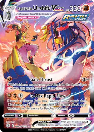 Rapid Strike Urshifu VMAX #TG21 – Brilliant Stars Trainer Gallery