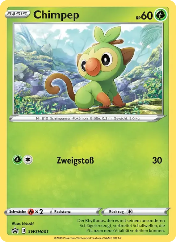 Chimpep SWSH001 – SCSC Promokarten