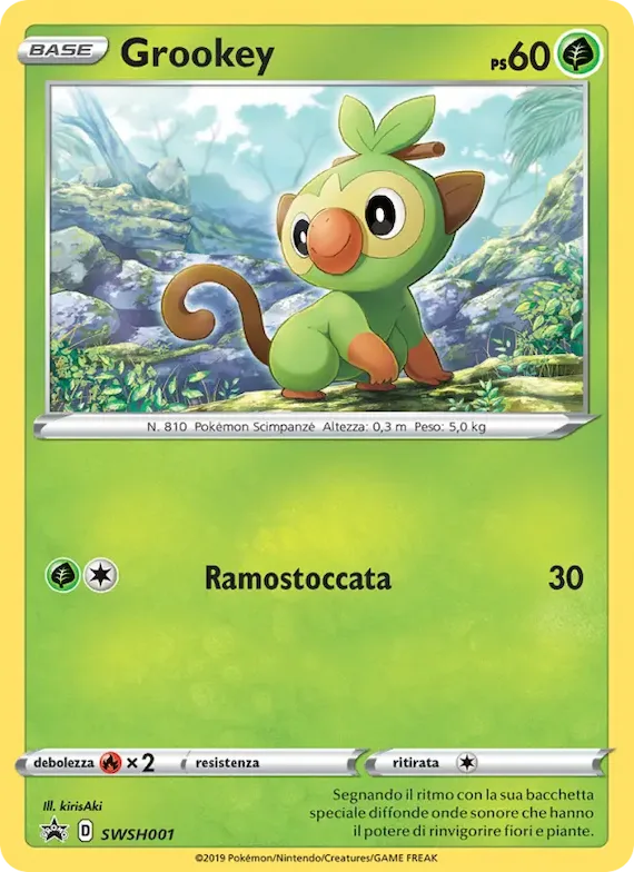 Grookey SWSH001 – SPSC Promo