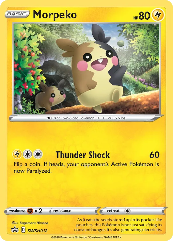 Morpeko #SWSH012 – Sword & Shield Promo Cards