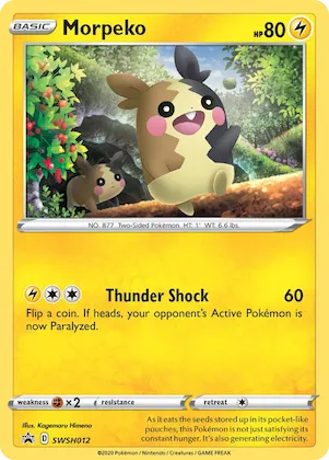 Morpeko #SWSH012 – Sword & Shield Promo Cards