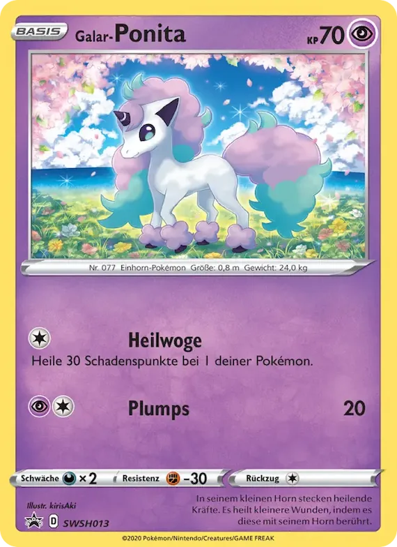 Galar-Ponita SWSH013 – SCSC Promokarten