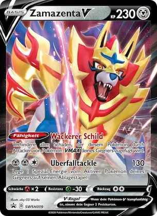 Zamazenta V Nr. SWSH019 – SCSC Promokarten