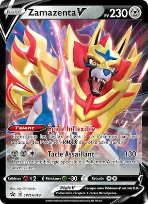 Zamazenta V n° SWSH019 – Promo SWSH