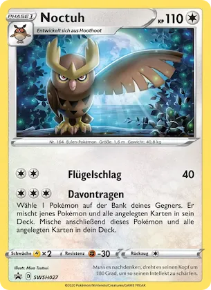 Noctuh Nr. SWSH027 – SCSC Promokarten