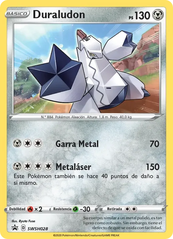 Duraludon SWSH028 – Cartas de promoción ESES