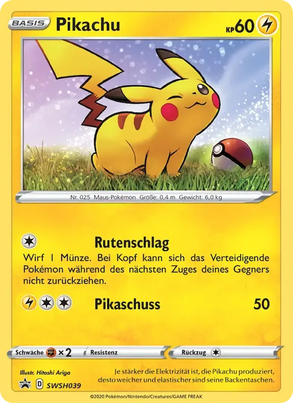 Pikachu SWSH039 – SCSC Promokarten
