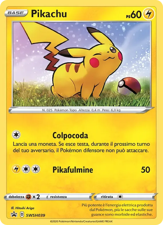 Pikachu SWSH039 – SPSC Promo
