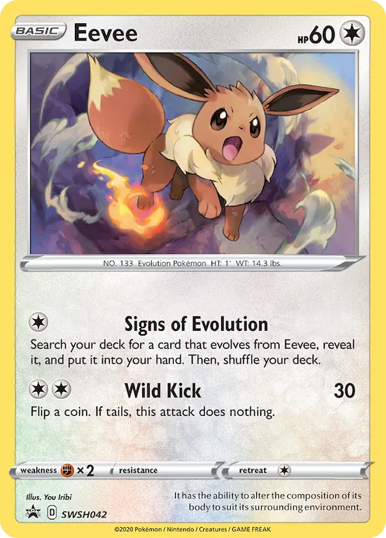 Eevee #SWSH042 – Sword & Shield Promo Cards