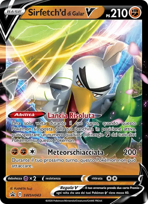 Sirfetch'd di Galar V SWSH043 – SPSC Promo