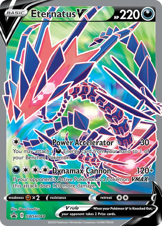 Eternatus V #SWSH044 – Sword & Shield Promo Cards